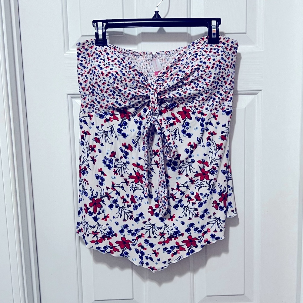 No Boundaries - XXXL Floral Print Shits (Sleeveless or Halter)